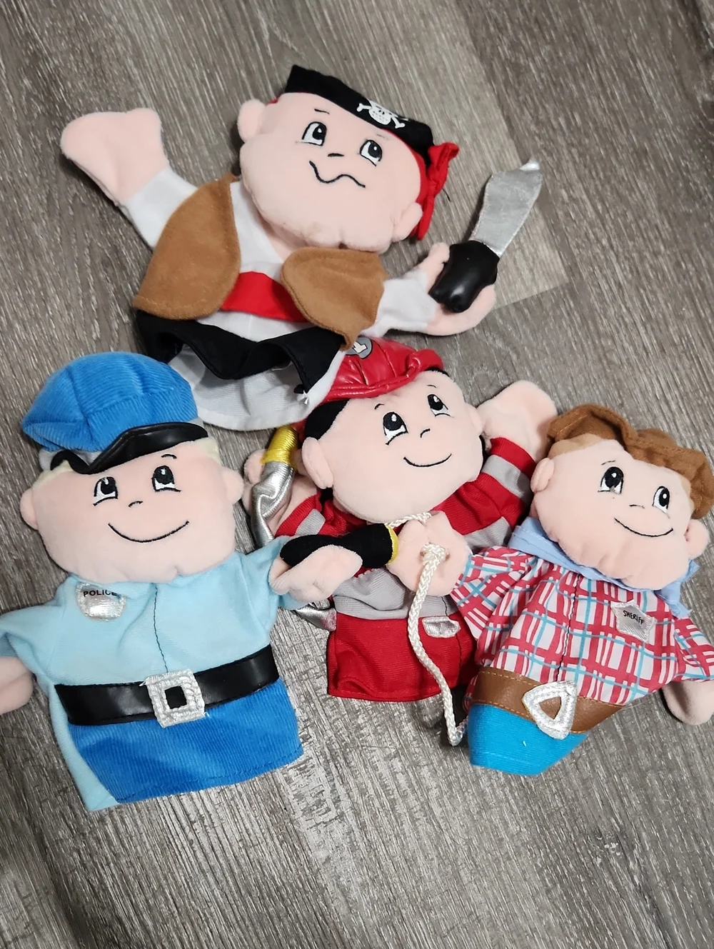 Hand Puppet Set Of 4